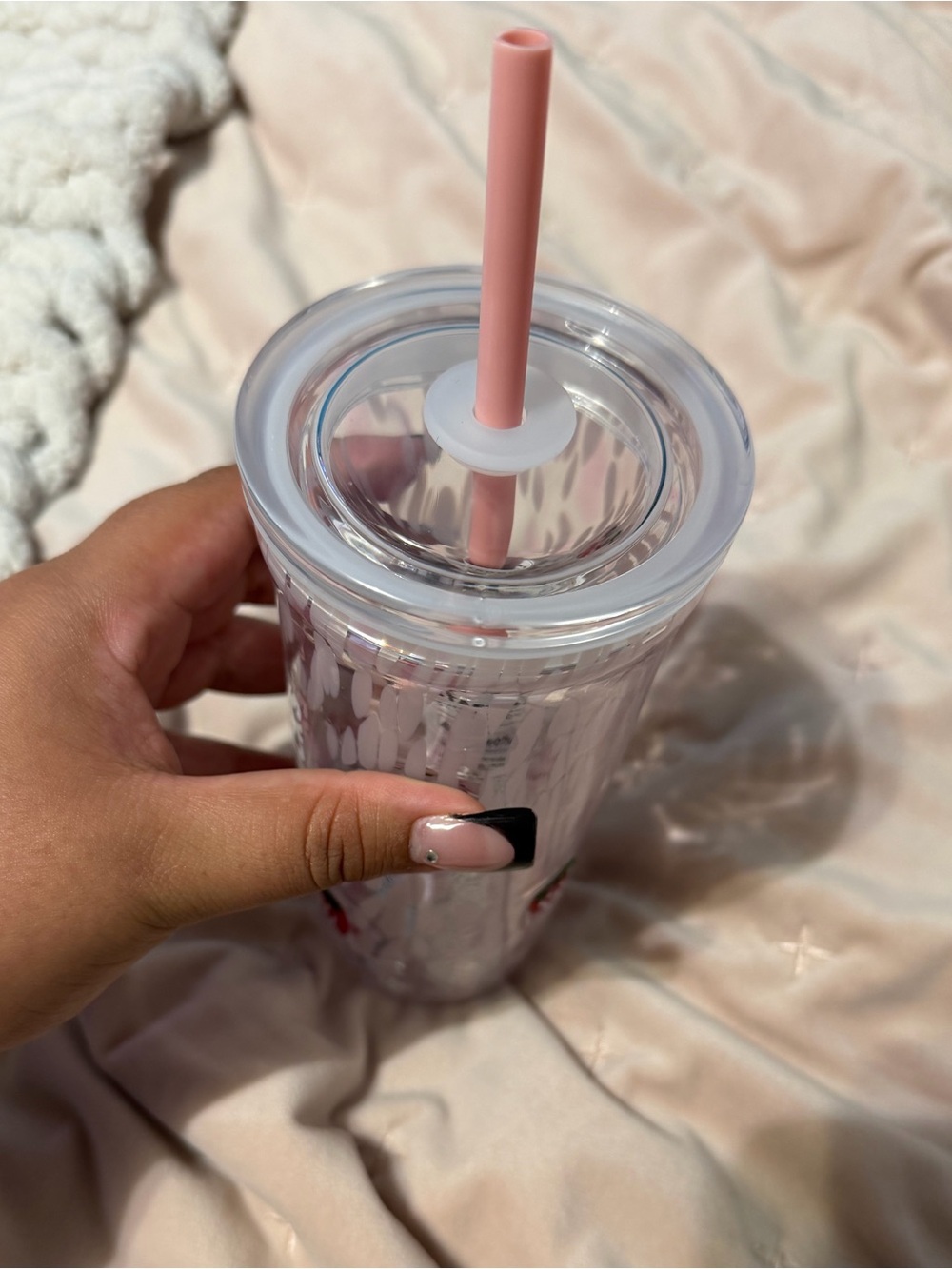 Starbucks strawberry glass tumbler - Picture 4 of 4